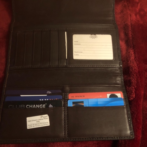 Coach wallet with card insert - Picture 3 of 5